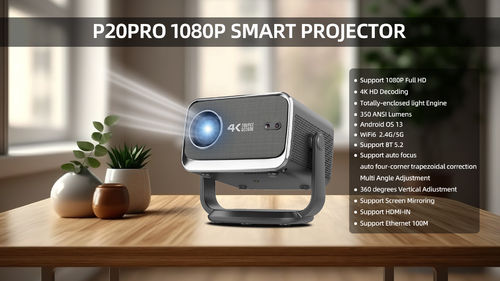 tin tức công ty mới nhất về FLYIN P20Pro - Máy chiếu thông minh 1080P định nghĩa lại trải nghiệm xem của bạn!