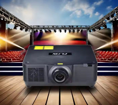 tin tức công ty mới nhất về Flyin 20000 Lumens 3LCD Home Laser Projector, Giải pháp lập bản đồ 3D 4K cuối cùng cho các địa điểm lớn!