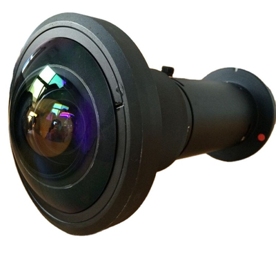 Dome Sphere Fisheye Ống kính máy chiếu Panasonic Góc rộng 180 độ