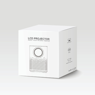 100 ANSI Lumens Lift Bracket 4k Mini Projector cho nhà hát ngoài trời