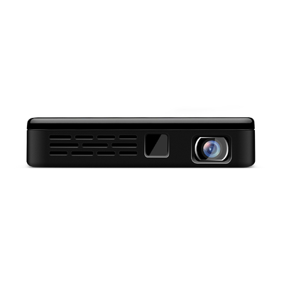 Máy chiếu di động mini 4K màu đen Máy chiếu DLP lập bản đồ Android chống nước chống bụi