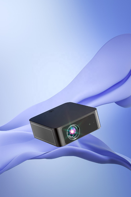 2024 Y3pro Ultra HD Home Theater Projector 800 ANSI Lumens Auto Focus LED Lamp 2GB RAM và Android 9.0 Hoạt động S
