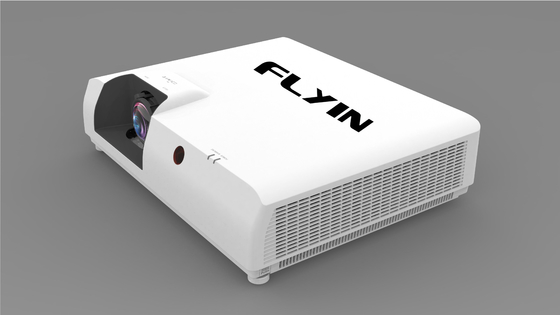 Flyin E7 4K Laser Short Throw Projector 3840x2160 3LCD 7500 ANSI Zoom kỹ thuật số cho giáo dục kinh doanh ngoài trời