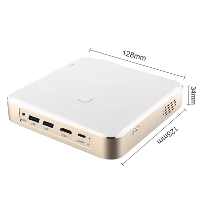 Mini S350 1080P Full HD DLP 4K 3D Home Theater Projector WIFI Android 9 tích hợp pin