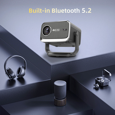 FLYIN P20 Pro 4K 350Lms 1080P Full HD Projector Auto Focus Lens LCD Lamp Android 13 Airplay Sử dụng Nhà hát gia đình di động