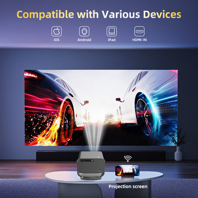 FLYIN P20 Pro 4K 350Lms 1080P Full HD Projector Auto Focus Lens LCD Lamp Android 13 Airplay Sử dụng Nhà hát gia đình di động