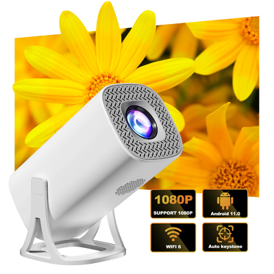 Flyin S40 Nhà hát Full HD 1080P 4K Projector Game Projector 120 ANSI Lumens Home TV