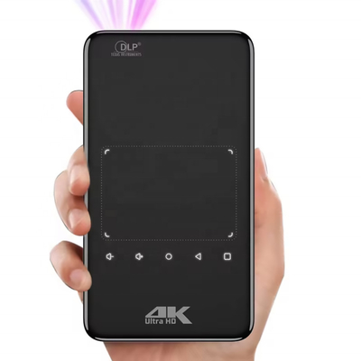 Flyin S90 4K Mini Đèn di động Android Smart DLP Projector WIFI Bluetooth bật Hình Hành động Điện thoại Mỹ Đèn đèn LED 3D pin