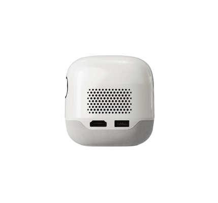 FLYIN M2 Android máy chiếu DLP hình vuông nhỏ di động với pin tích hợp máy chiếu cắm trại ngoài trời 4K