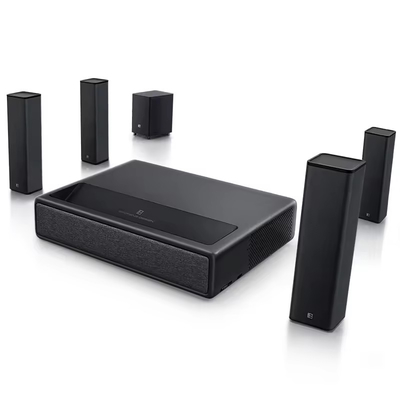 Flyin M1 5000 Lumens DLP Laser Projector 3D 4K Android Ultra Short Throw Home Theater Projector 300 Inch Screen Portable Laser TV Projector 1080p Mỹ