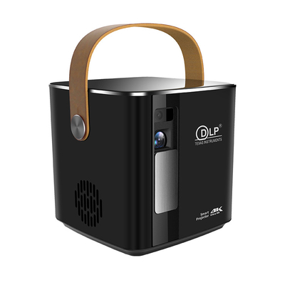 Flyin P12 1080P Max 4K Mini Projector 9000mAh Pin ngoài trời Video 400 ANSI Lumens Android 9 2GB/16GB DLP Link 3D Projector
