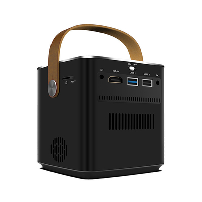 Flyin P12 1080P Max 4K Mini Projector 9000mAh Pin ngoài trời Video 400 ANSI Lumens Android 9 2GB/16GB DLP Link 3D Projector
