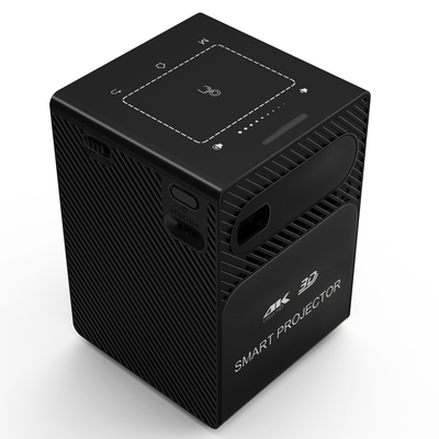 Flyin P18 Phong cách miễn phí Nhà hát gia đìnhSmart DLP Đèn LED Mini Pocket Đen Máy chiếu không dây tùy chỉnh