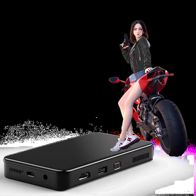 Flyin S90 4K Mini Đèn di động Android Smart DLP Projector WIFI Bluetooth bật Hình Hành động Điện thoại Mỹ Đèn đèn LED 3D pin
