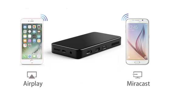 Flyin S90 4K Mini Đèn di động Android Smart DLP Projector WIFI Bluetooth bật Hình Hành động Điện thoại Mỹ Đèn đèn LED 3D pin