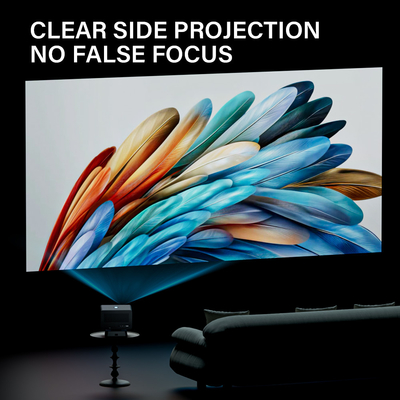 Flyin P50 Home Theater 1080P 4K Projector Allwinner H713 Projector 800 ANSI Lumens Home TV Projector