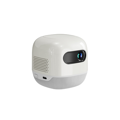 FLYIN M2 Android máy chiếu DLP hình vuông nhỏ di động với pin tích hợp máy chiếu cắm trại ngoài trời 4K