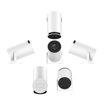 Flyin HY300 3D 4K Mini Android LED Projector 1080P Smart WiFi với độ rõ nét góc rộng Đèn di động và loa tích hợp