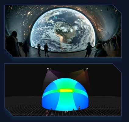Flyin A1 Immersive Room 4K Distributed Converged Server. Edge Fusion & Dome Thiết bị chiếu bản đồ 3D