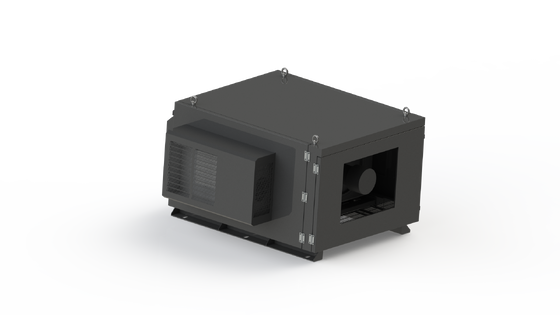 IP55 Khung máy chiếu ngoài trời Khung bảo vệ chống nước 5000-50000Lm Hệ thống điều khiển độ ẩm nhiệt độ kép