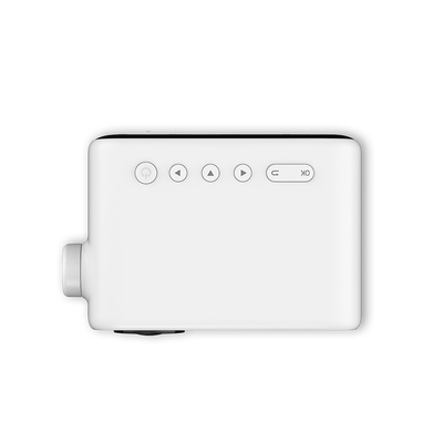 800 Lumen LCD LED HD 4K Video Projector Manual Focus Cho Nhà hát gia đình