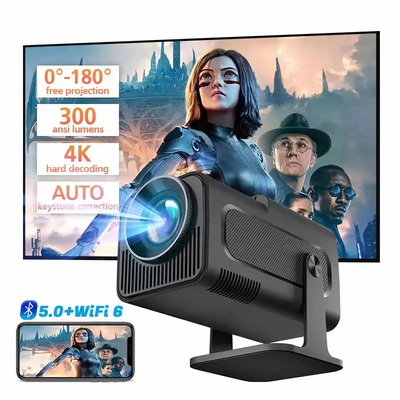 FLYIN HY320MINI 4K Ultra HD 3D máy chiếu ngắn và thiết bị trình bày di động cho sử dụng rạp chiếu phim và rạp chiếu phim