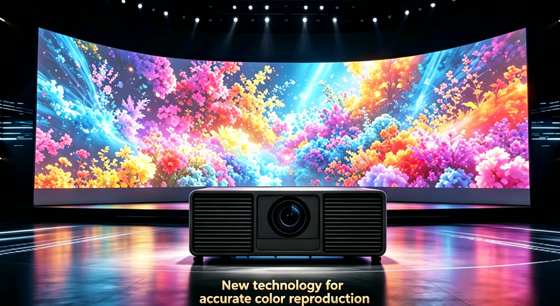 Máy chiếu laser DLP với 13,000 Lumens Độ sáng 4K tương thích cho việc sử dụng ngoài trời tại các địa điểm lớn