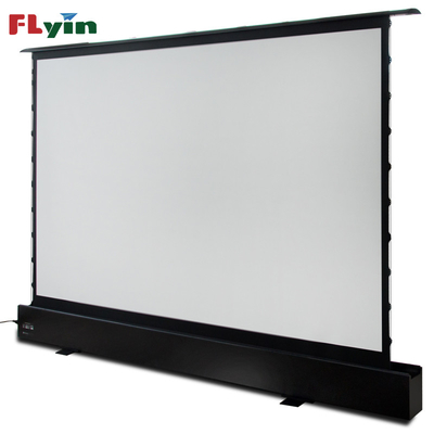 130 inch ALR Màn hình máy chiếu có thể gập lại bằng điện Chân đế nâng sàn