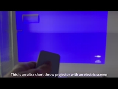 DLP Chip 1920 * 1800P Ultra Short Throw Projector 4k 4500 ANSI Lumen