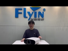 Flyin đèn LED LCD Máy chiếu Android Nhà phát thanh nổi tích hợp