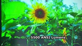 Máy chiếu ngắn 3LCD Laser Native 4K 3840X2160 Độ phân giải ngắn