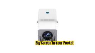 Máy chiếu mini 4K Flyin FY360 di động Android 11 Cinema